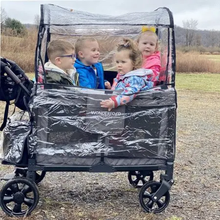 Wonderfold Clear Rain Cover for W2 W2RC-2.0 604085010086 Tjskids.com
