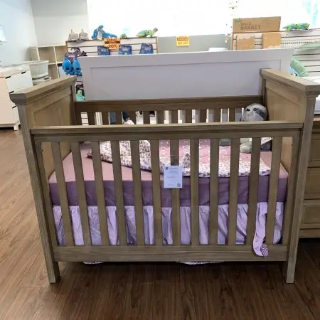 Emory Farmhouse 3 in 1 Convertible Crib Driftwood