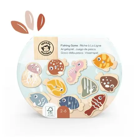 Speedy Monkey Fishing Game SP3005 Tjskids.com