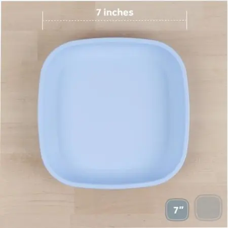 Re-Play	Flat Plate - Ice Blue	218	98601002183 Tjskids.com

