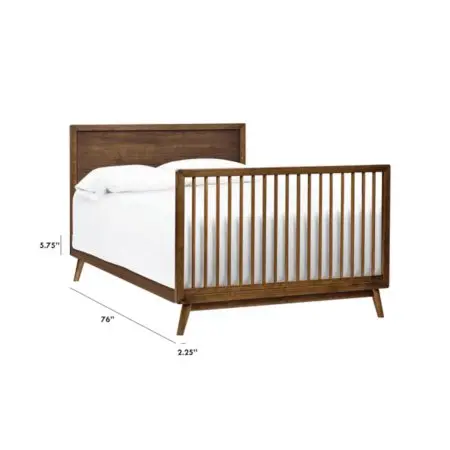 Babyletto Full Size Bed Conversion Kit - Walnut M7689NL Tjskids.com