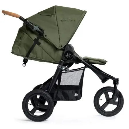 Bumbleride Indie Single Stroller - Olive 2024	I-875VE 850053131158 Tjskids.com