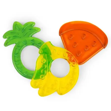 Bright Starts	Juicy Chews 3 Pack Textured Teethers KII13077 74451130777 Tjskids.com
