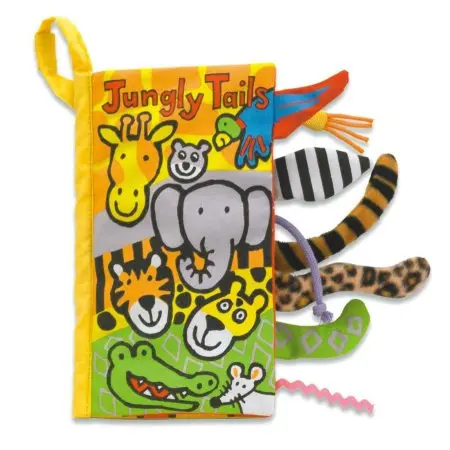 Jellycat Jungly Tails Activity Book BK4JUNG 670983162554 Tjskids.com