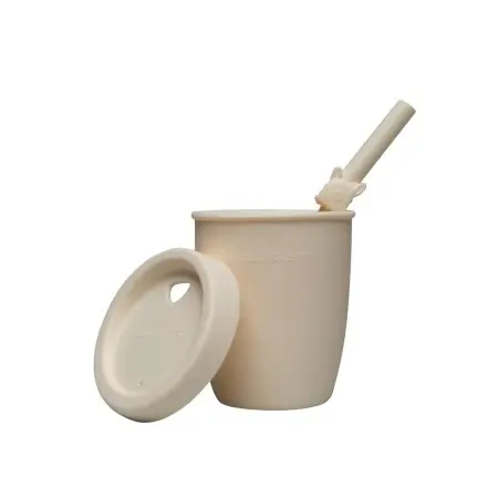 Loulou Lollipop	Kids' Cup With Straw - Llama	TCUP-006-CRM 825754017988 Tjskids.com

