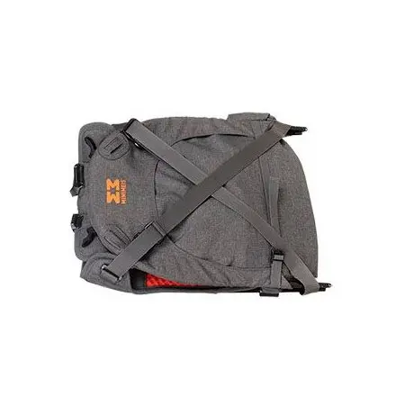 MiniMeis G4 Shoulder Baby Carrier - Grey/Orange
