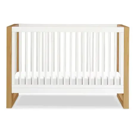 Nantucket 3-in-1 Convertible Crib with Toddler Kit - White/Honey Open Box