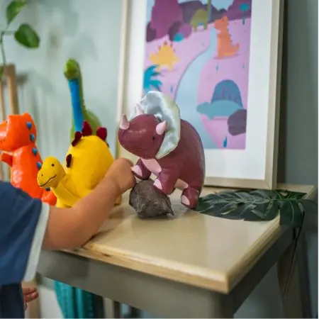 Little Big Friends Penelope the Triceratops 304638 3700552304638 Tjskids.com
