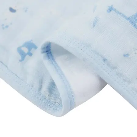 Piccolo Bambino Muslin Burp Cloth 3 Pack - Blue