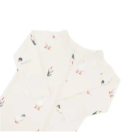 Kyte Baby Printed Zippered Footie - Duck Tjskids.com
