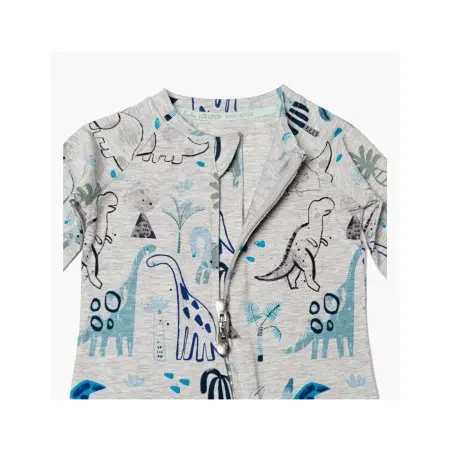 Loulou Lollipop Sleeper in Tencel - Dinosaur Tjskids.com