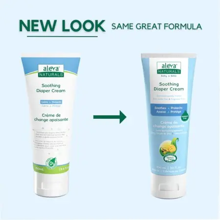 Aleva Naturals Soothing Diaper Cream Travel Size 50ml 37878	624721378783 Tjskids.com