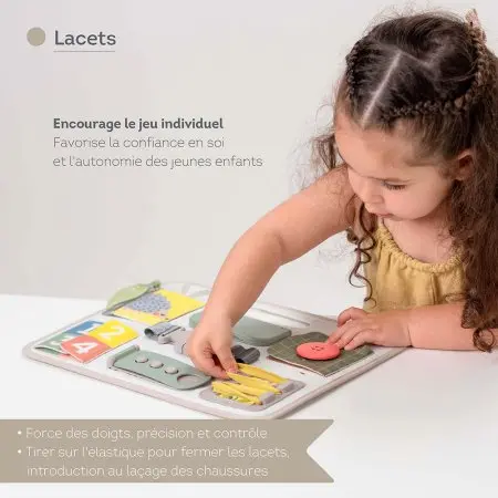 Taf Toys Activity Buckles Board