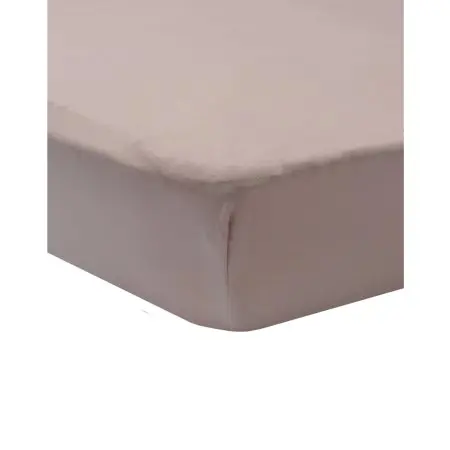 Loulou Lollipop Tencel Fitted Crib Sheet - Rose Smoke	TCRBRSM 825754036897 Tjskids.com