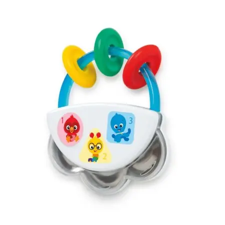 Baby Einstein Tiny Tambourine Musical Toy Rattle KII12925 74451129252 Tjskids.com