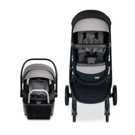 Britax Willow Brook S+ Travel System - Graphite Onyx S14691200 652182743536 tjskids.com