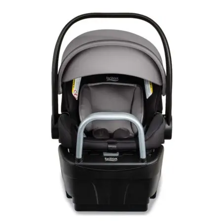 Britax Willow S Infant Car Seat with Alpine Base - Graphite Onyx E1D003K 652182743659 Tjskids.com