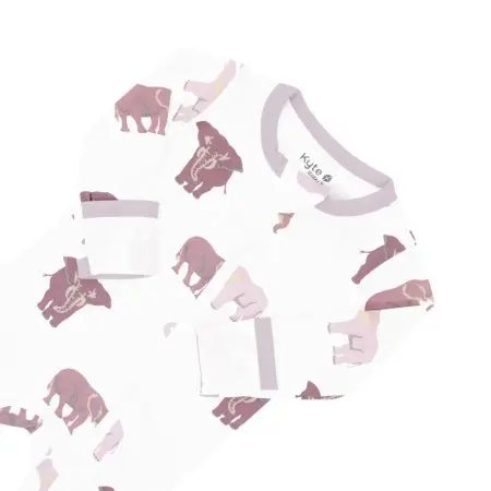 Kyte Baby Zippered Footie - Elephant Tjskids.com

