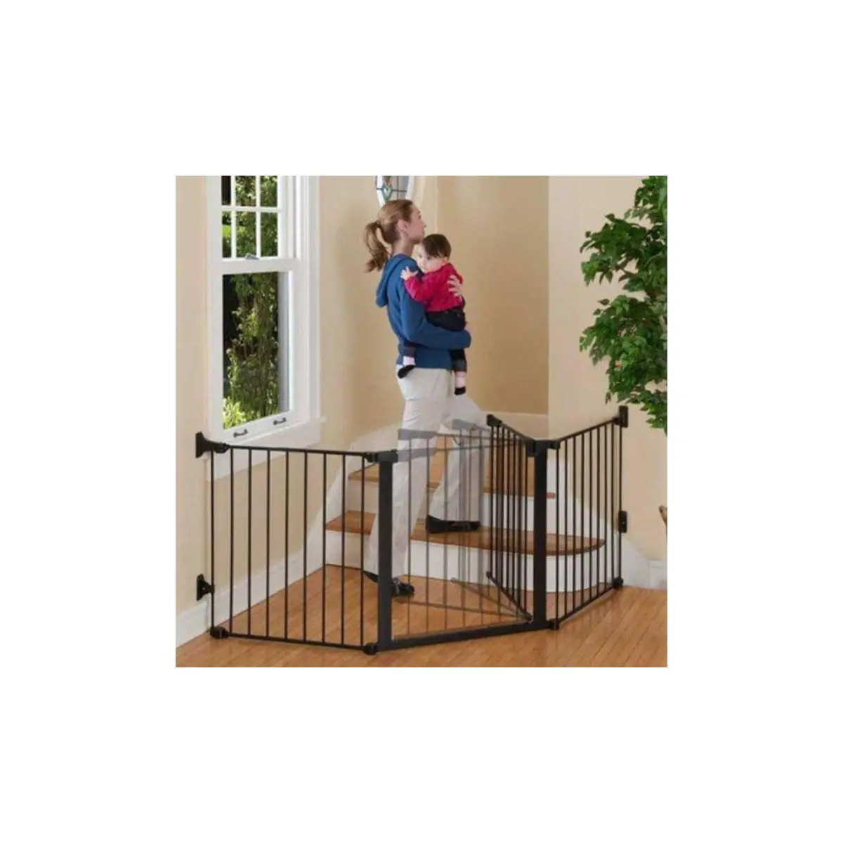 KidCo Auto Close Configure Gate Black G3001 TjsKids