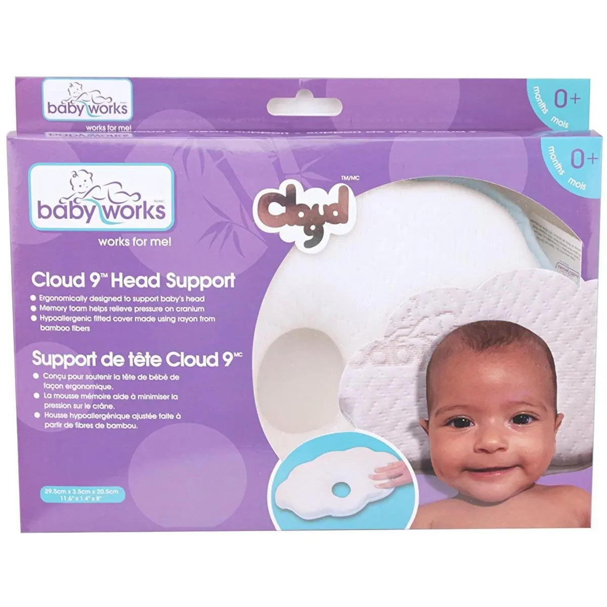 Head support pillow for baby shop