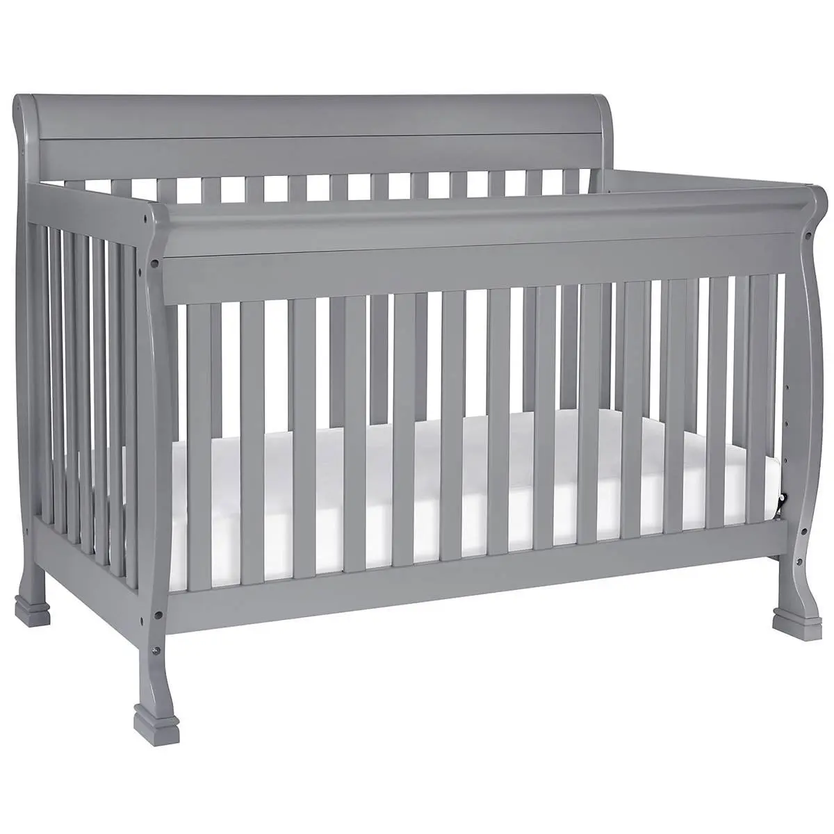 DaVinci Kalani 4 in 1 Convertible Crib Grey TjsKids
