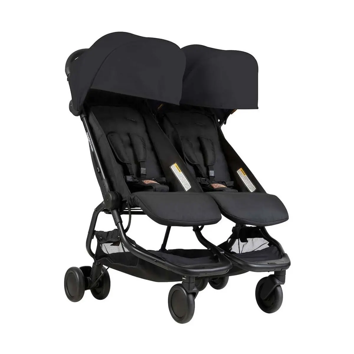 Mountain Buggy Nano Duo Buggy Black TjsKids