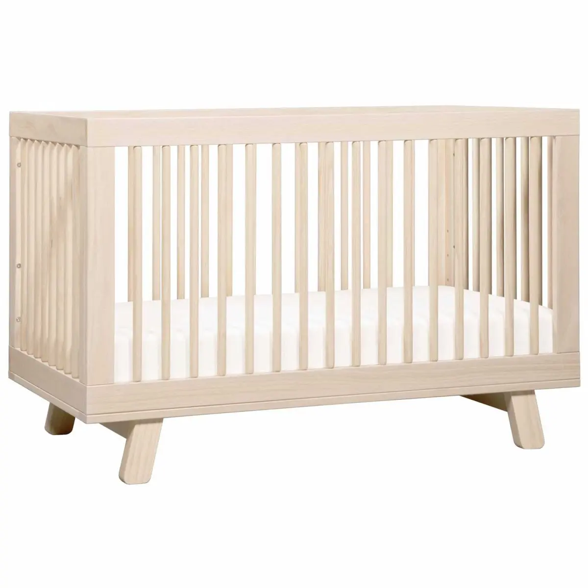 BABYLETTO Hudson 3 in 1 Convertible Crib WASHED NATURAL