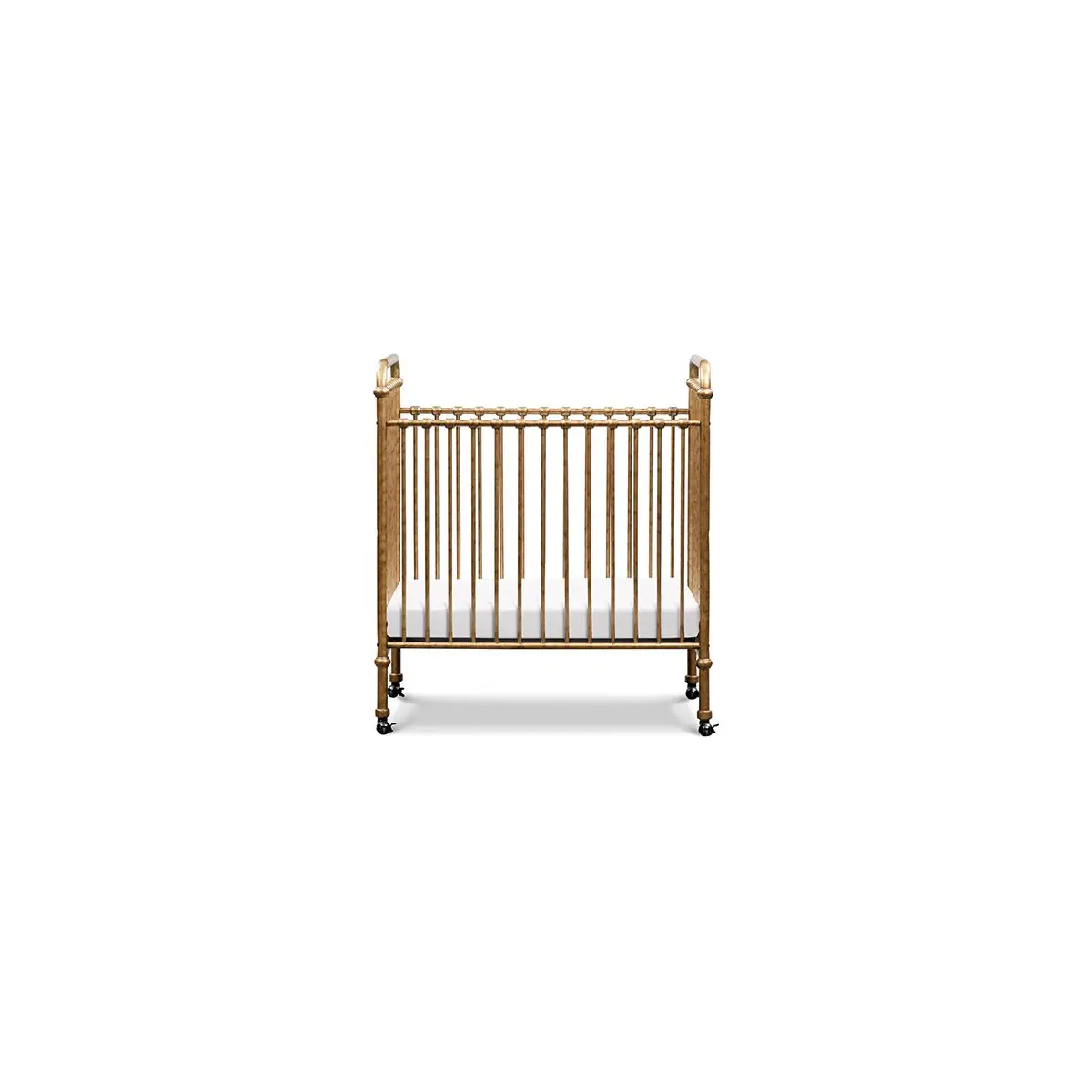 Abigail 3 in 1 Convertible Mini Crib Vintage Gold
