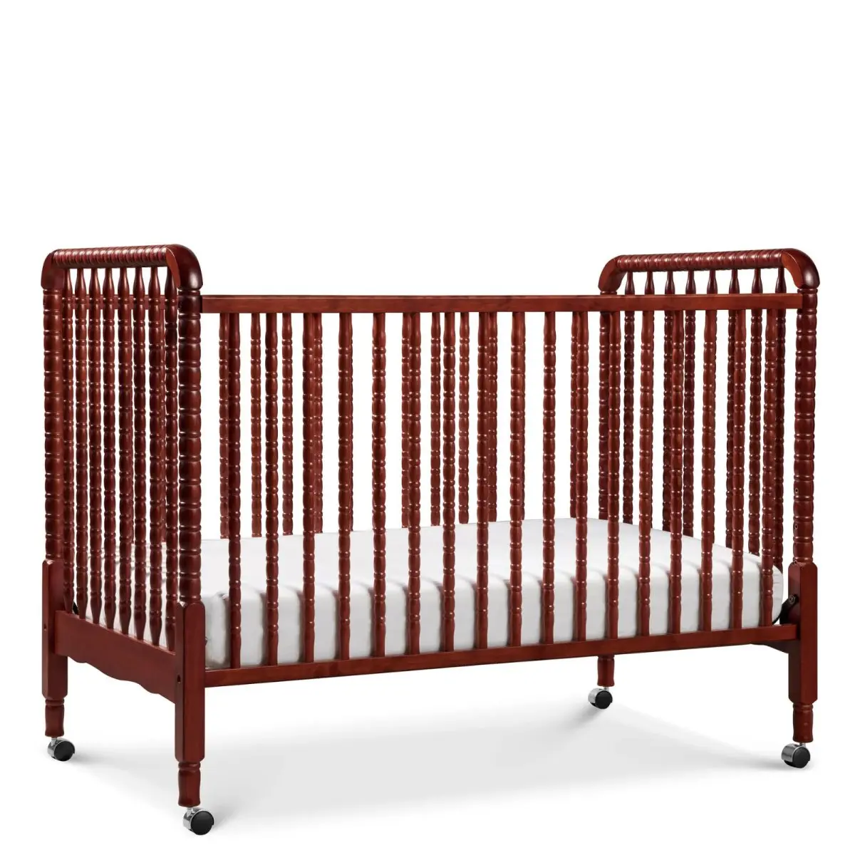 Davinci Jenny Lind 3 In 1 Convertible Crib Cherry TjsKids
