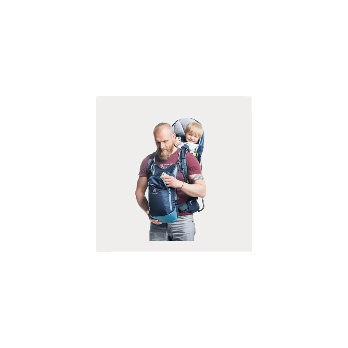 Deuter Kid Comfort Pro Child Carrier Midnight TJSKIDS.COM TjsKids