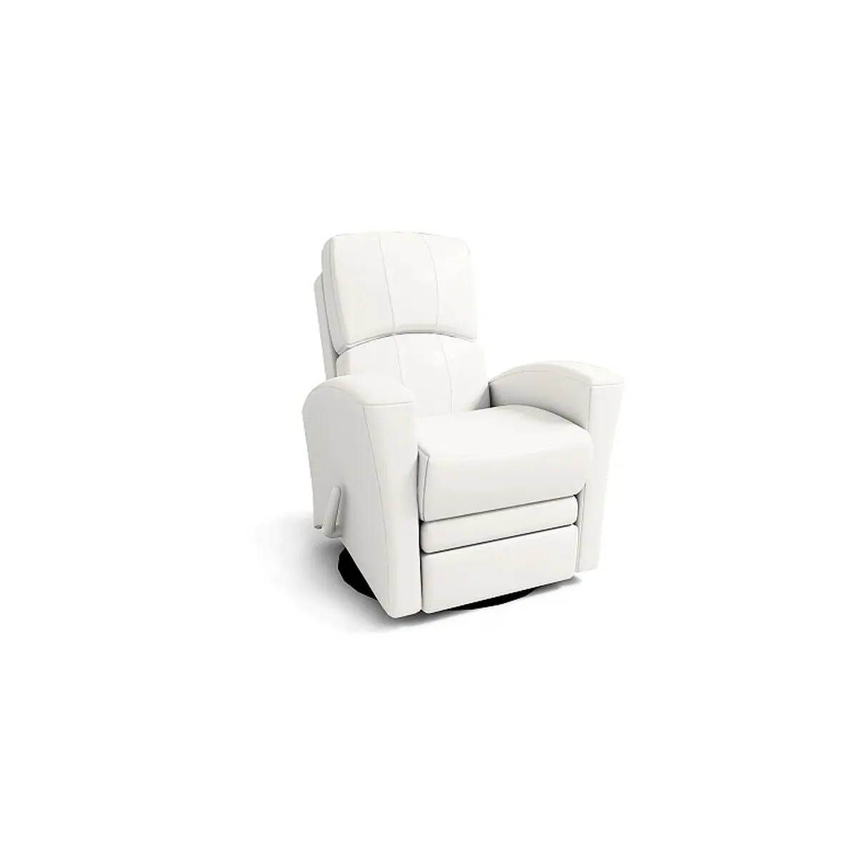 Kidiway Habana Leather Glider White TJsKids
