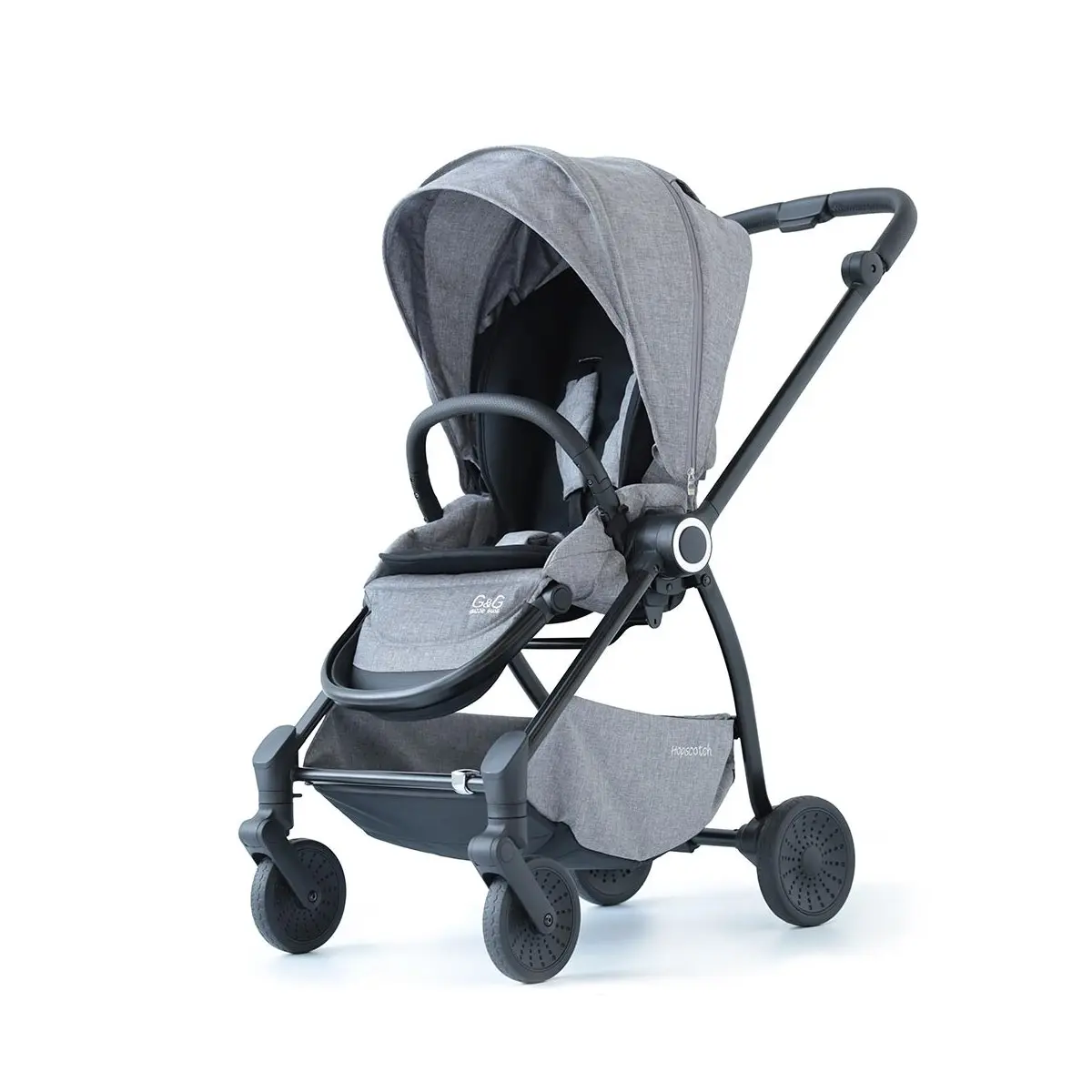guzzie Guss Hopscotch Stroller Salt Pepper TJSKIDS.COM TJsKids