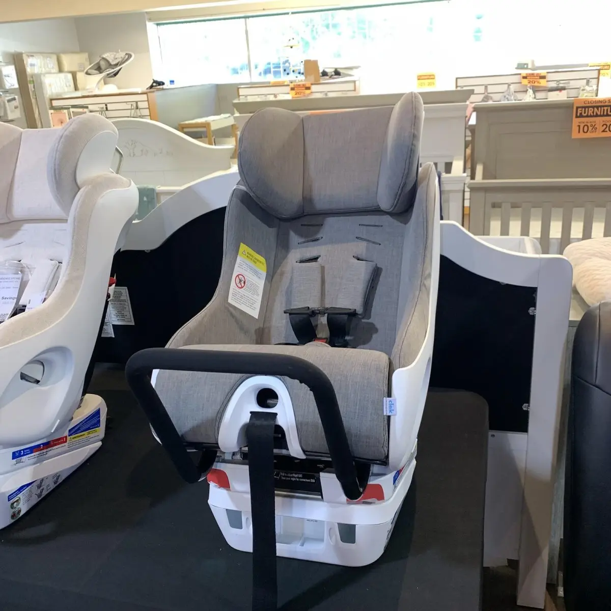 Clek Foonf Convertible Car Seat Cloud Open Box TjsKids