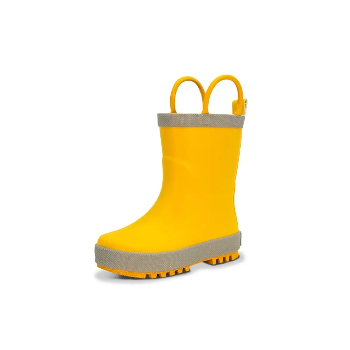 Jan Jul Puddle Dry Rain Boots Yellow 6.5 TjsKids