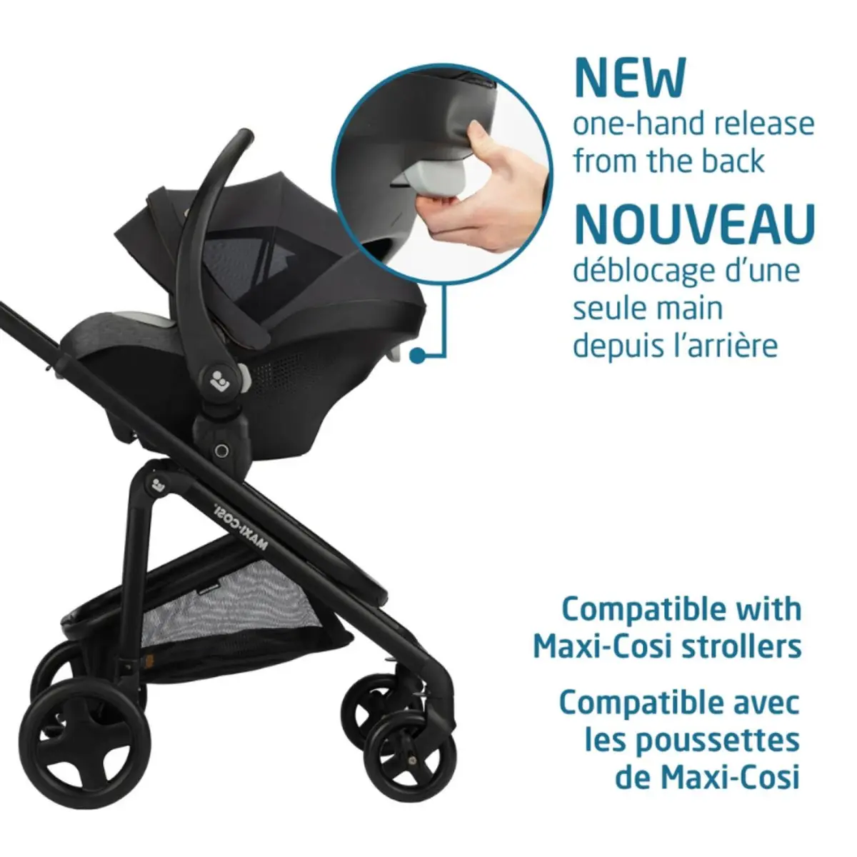 Maxi Cosi Mico Luxe+ Designer Black | TjsKids.com