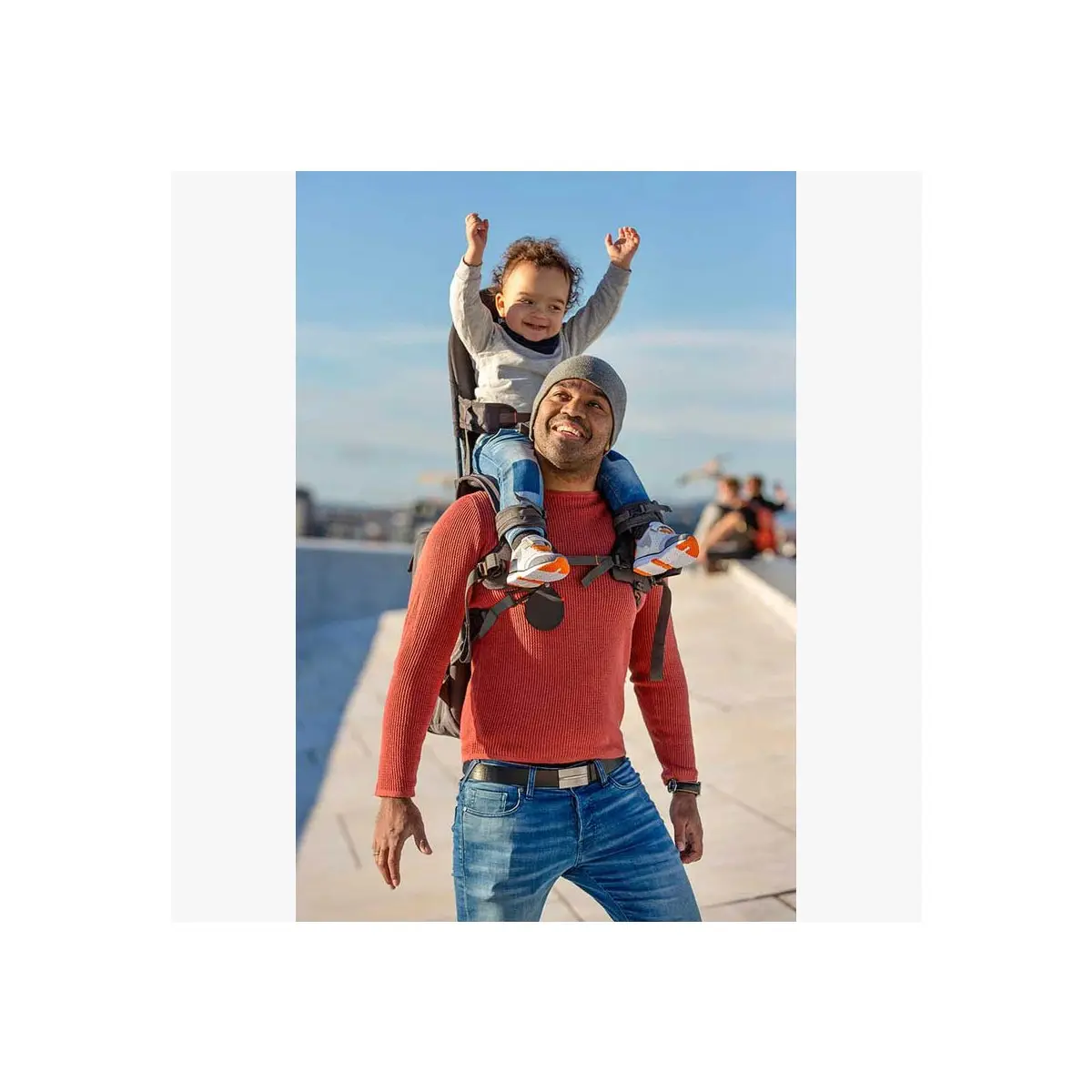 Baby shoulder carrier top