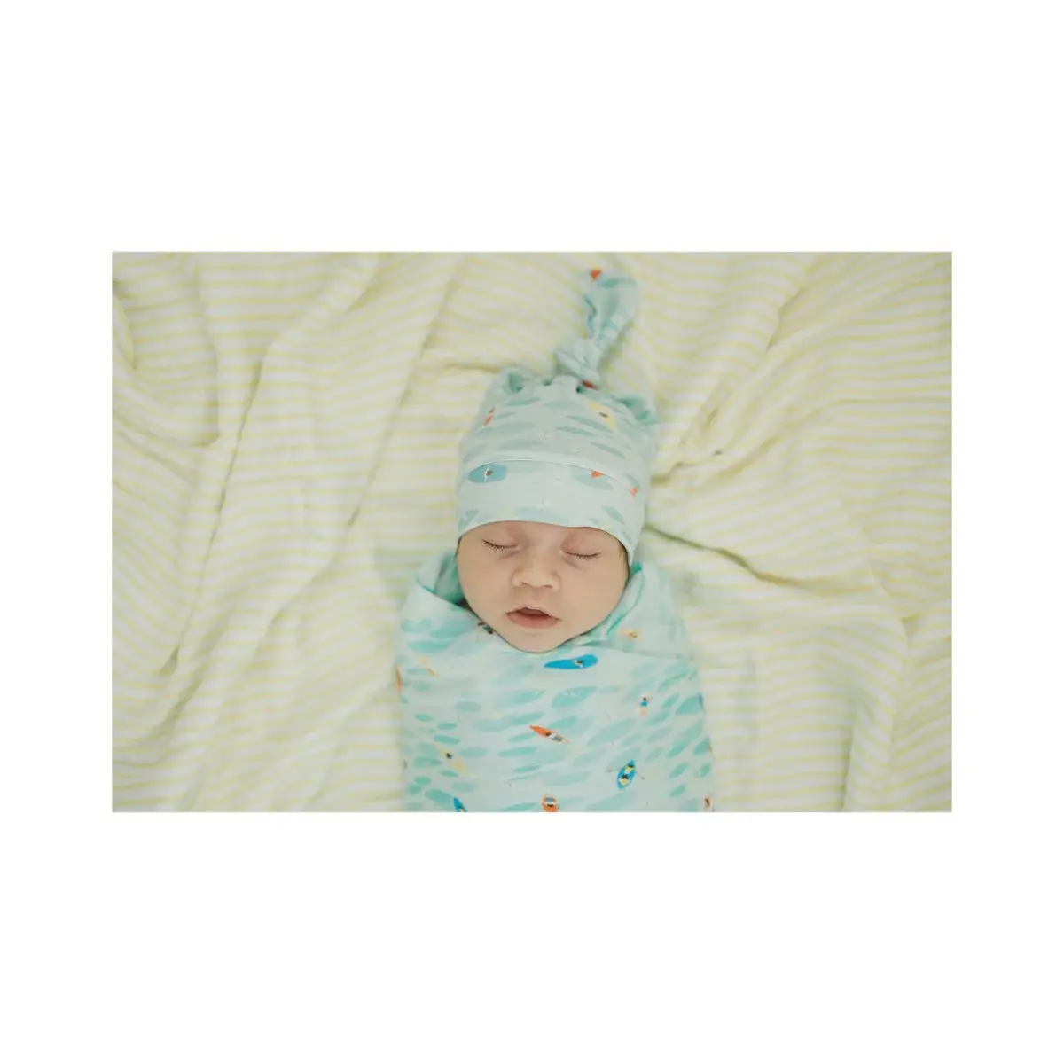 Loulou Lollipop Muslin Swaddle Kayak TjsKids