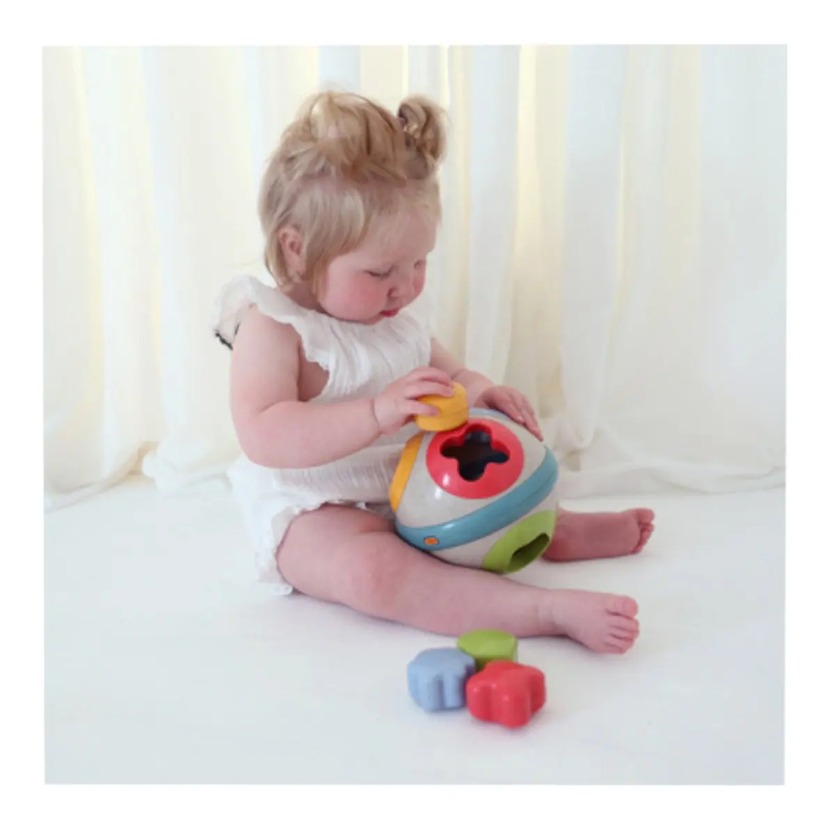 Rolling Ball Shape Sorter by Tolo Bio