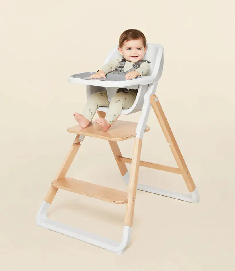 Ergo baby Evolve High Chair Set - Natural Wood 