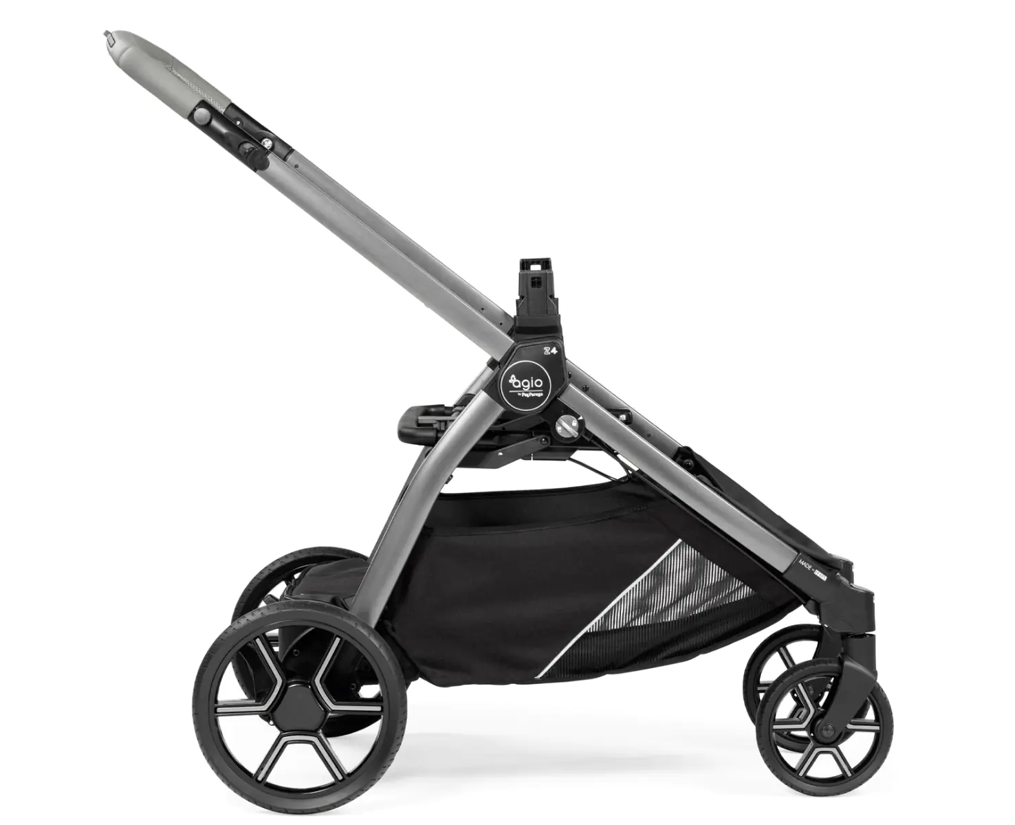 Peg Perego Z4 Agio Stroller Black Pearl TJSKIDS.COM TjsKids
