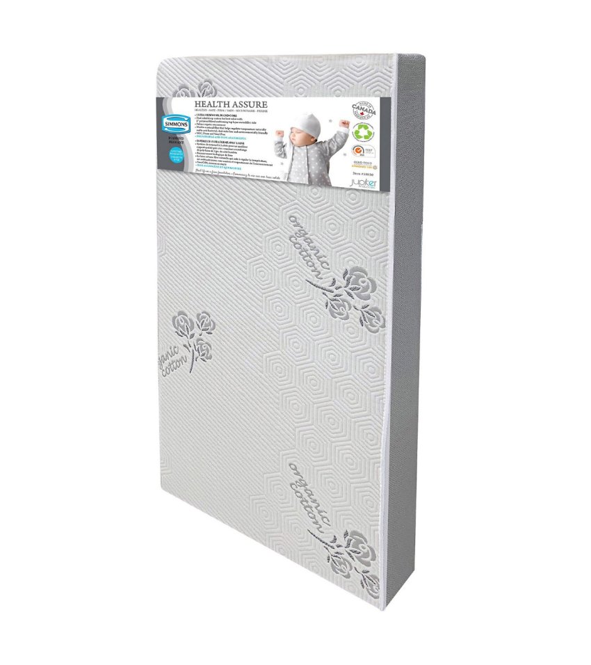 Health Assure Organic Cotton Crib Mattress Diamond
