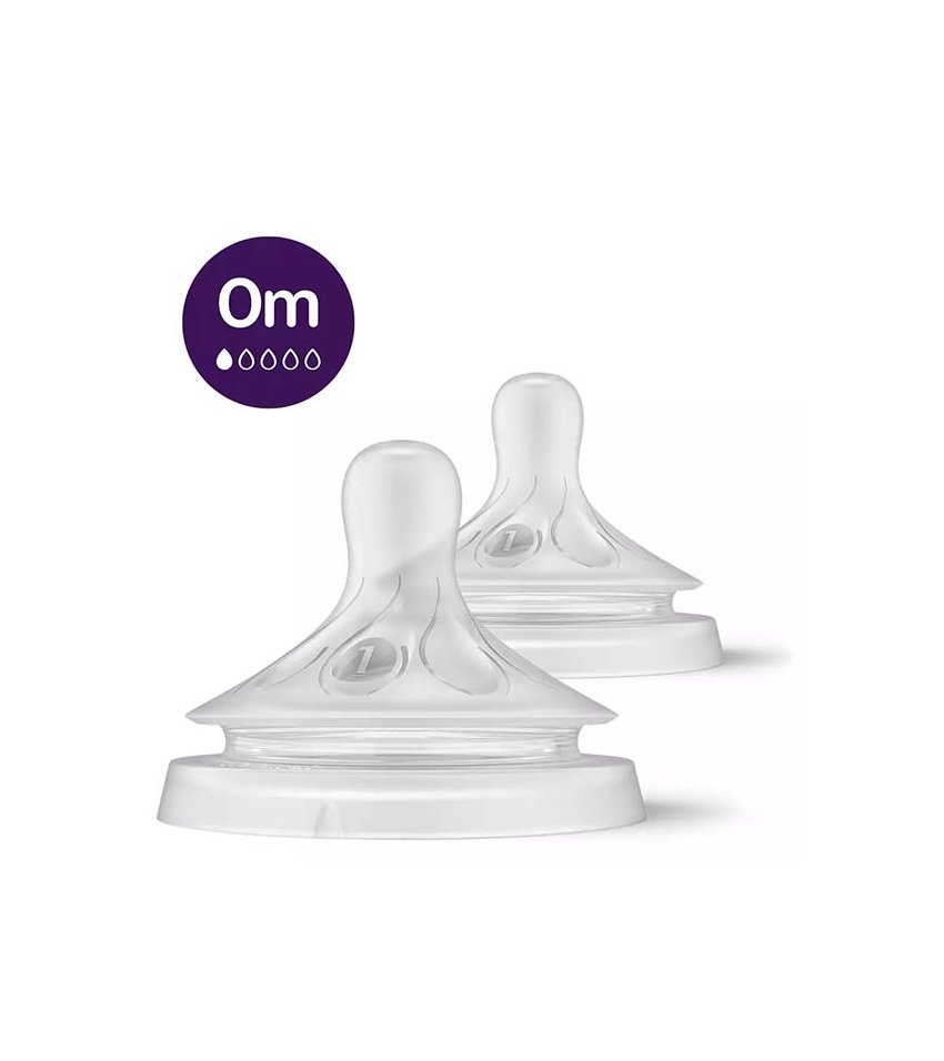 Philips Avent Anti Colic Bottle Flow 1 Nipple 2pk TJSKIDS.COM
