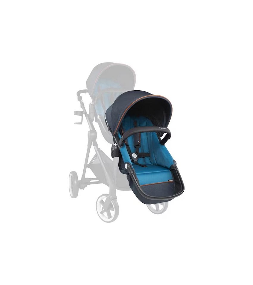 Evenflo Gold Pivot Xpand Second Seat Sapphire Blue TJSKIDS.COM