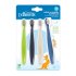 Infant-to-Toddler Toothbrush 4 Pack - Blue