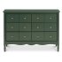 Liberty 6-Drawer Assembled Dresser - Forest Green