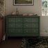 Liberty 6-Drawer Assembled Dresser - Forest Green