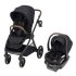 Oxford Stroller Car Seat Bundle - Designer Black