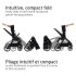 Oxford Stroller Car Seat Bundle - Twillic Black