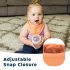 Kaffle Bandana Bib 2 Pack - Pink/Beige