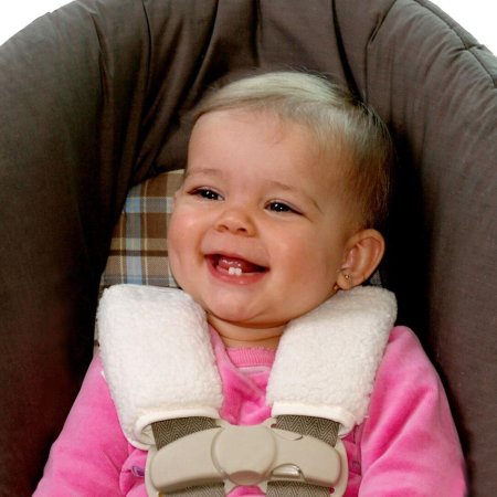 Soft Straps Carseat Strap Covers Beige